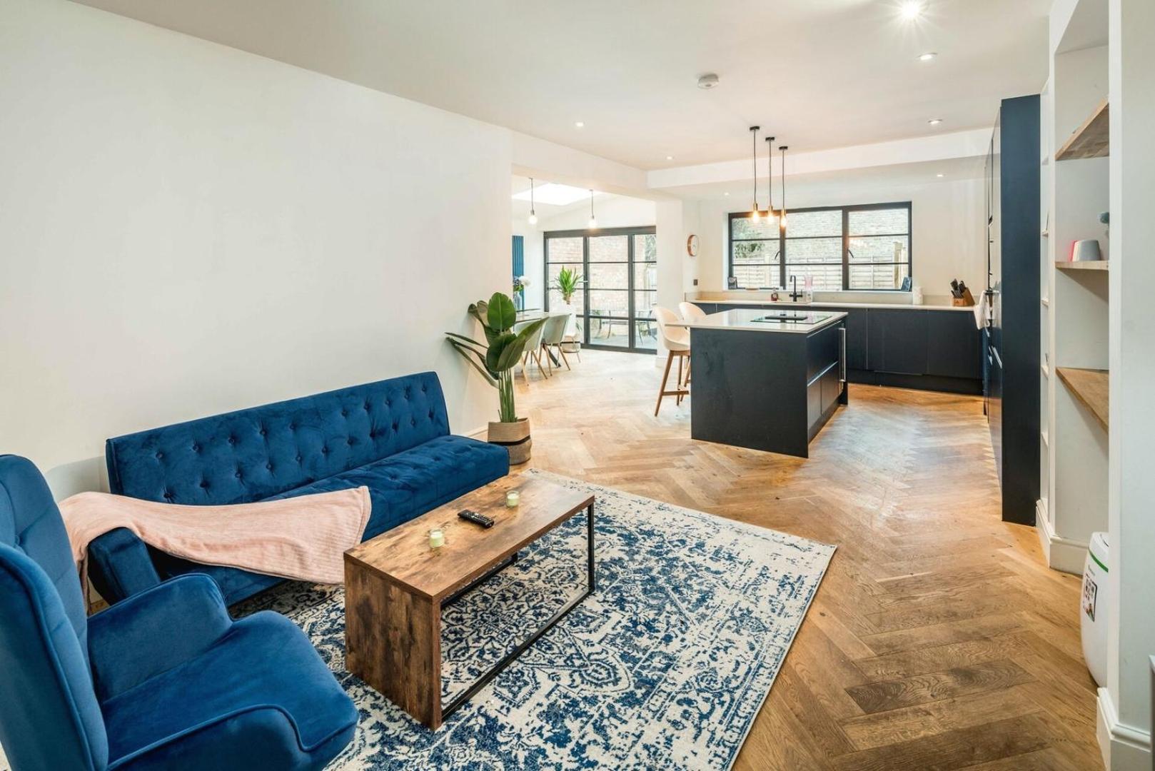 Stylish 3b Fulham Flat W/garden Near Thames & Tube Ferienhaus *